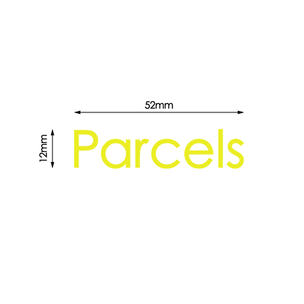 Mail Parcel Sticker Parcels Decal Sticker – Dagood Letterboxes