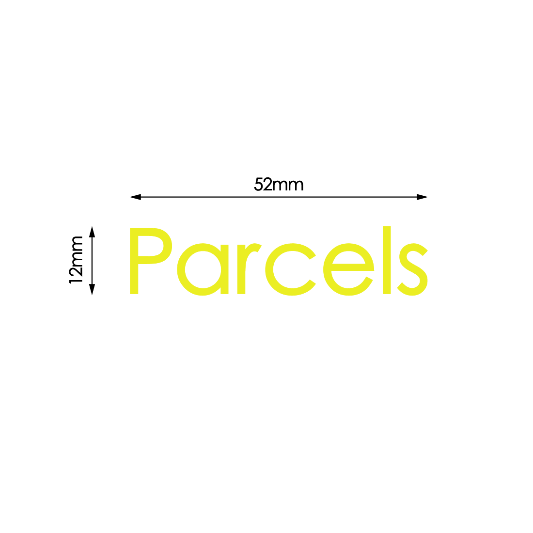 Parcels Decal Sticker – Dagood Letterboxes