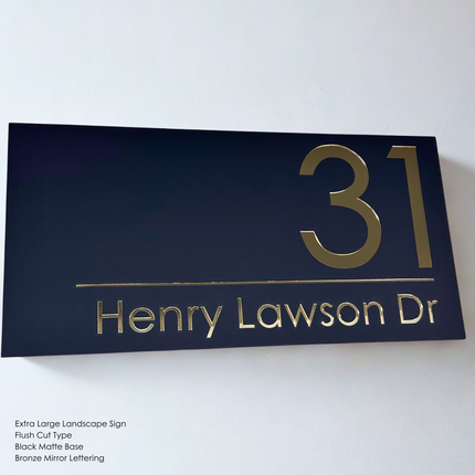Extra Large Custom Sign - Laser cut