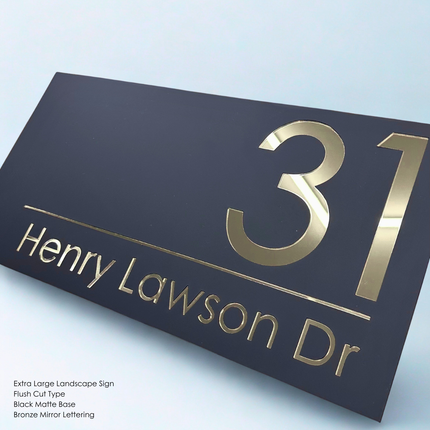 Extra Large Custom Sign - Laser cut