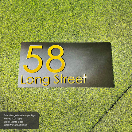 Extra Large Custom Sign - Laser cut