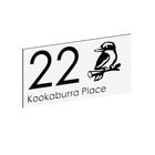 Medium Custom Sign with Kookaburra Design