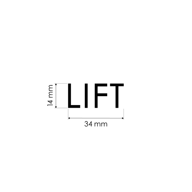 LIFT Decal Sticker
