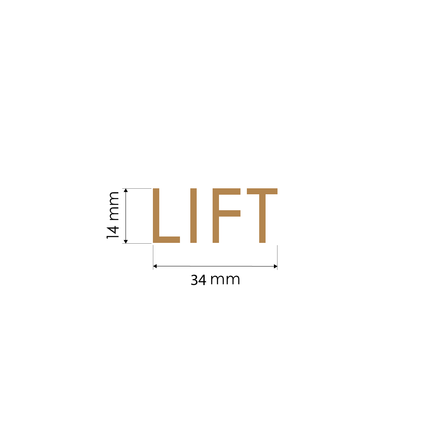 LIFT Decal Sticker