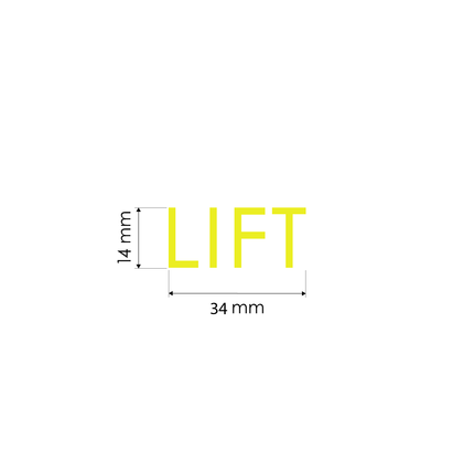 LIFT Decal Sticker