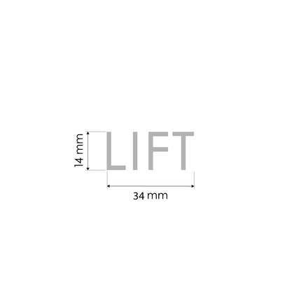 LIFT Decal Sticker