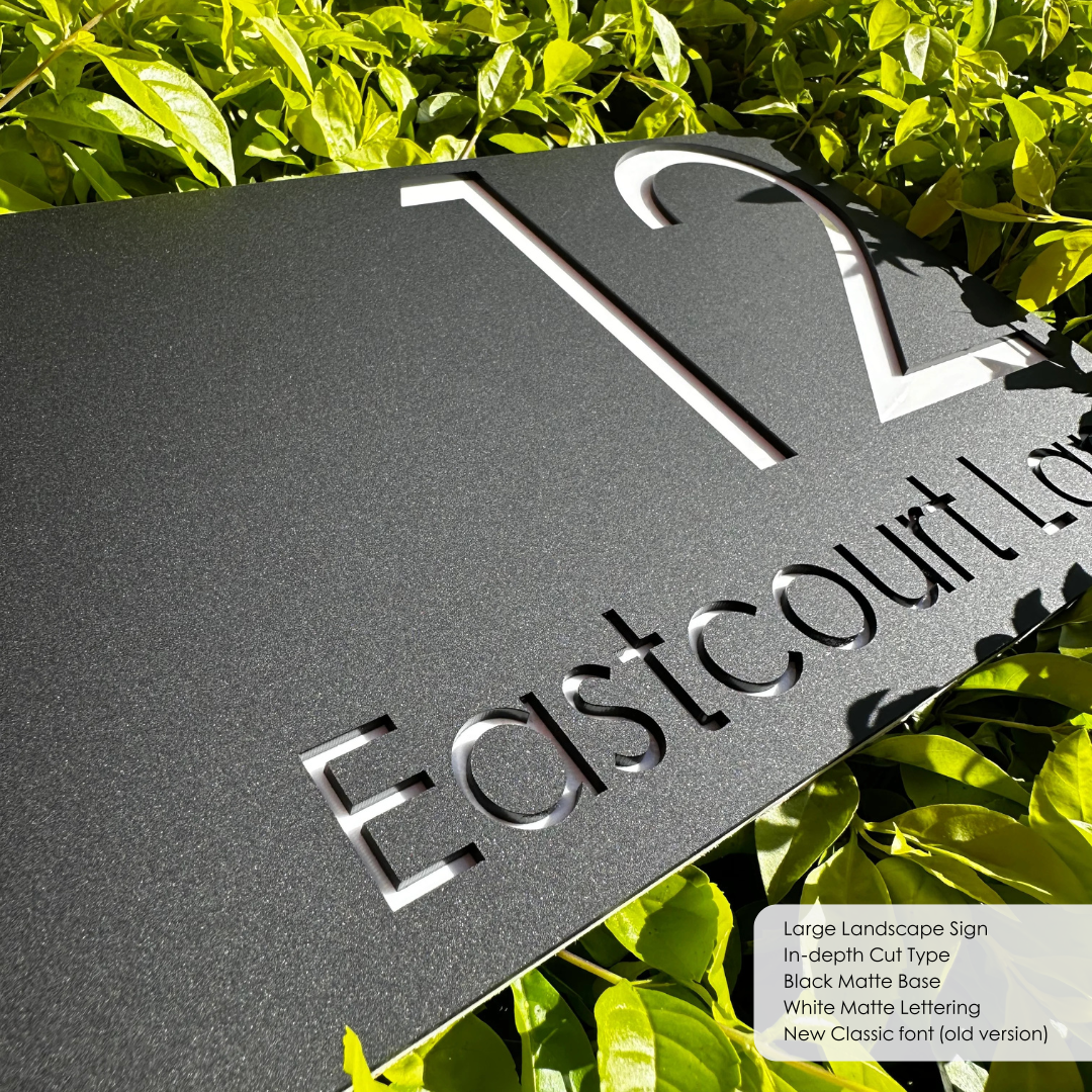 Large Custom Sign - Laser cut – Dagood Letterboxes