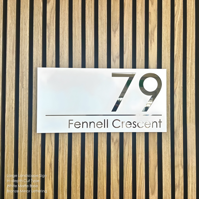 Large Custom Sign - Laser cut