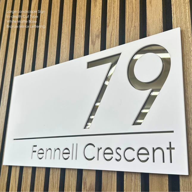 Large Custom Sign - Laser cut