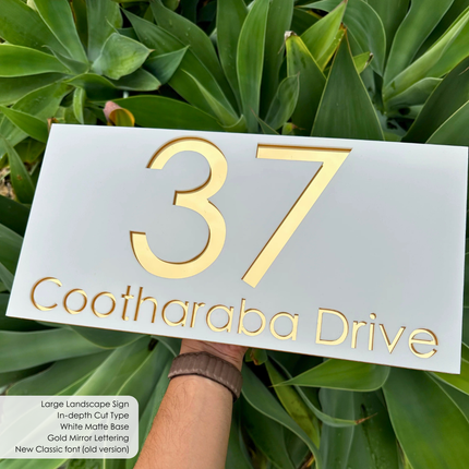 Large Custom Sign - Laser cut