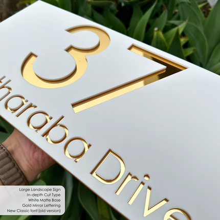 Large Custom Sign - Laser cut