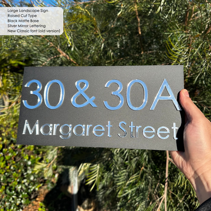 Large Custom Sign - Laser cut