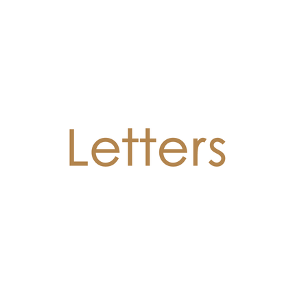Letters Decal Sticker