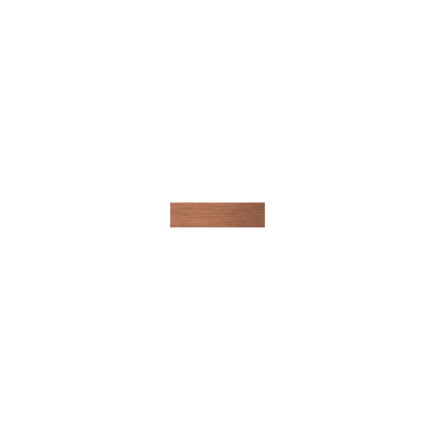 Brushed copper metallic house number dash