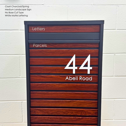 Letterbox Sign Medium Custom Sign - Laser cut – Dagood Letterboxes