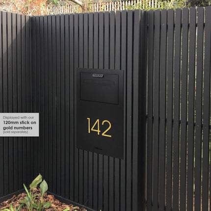Apex Fence/Brick Parcel Letterbox