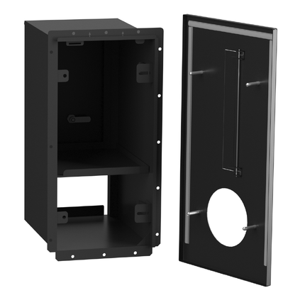 Onyx Fence/Brick Letterbox