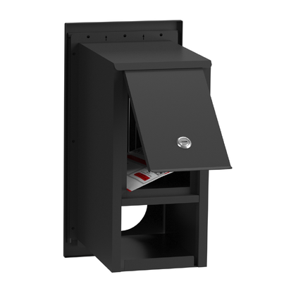 Onyx Fence/Brick Letterbox