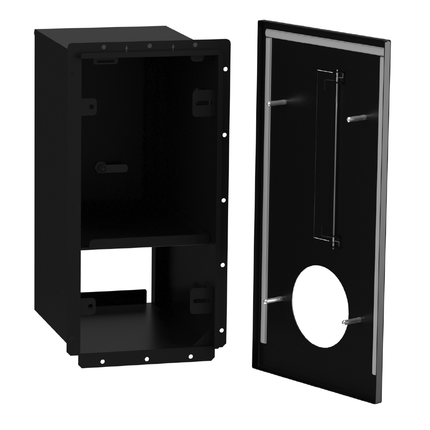 Onyx Fence/Brick Letterbox