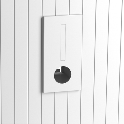 Onyx Fence/Brick Letterbox