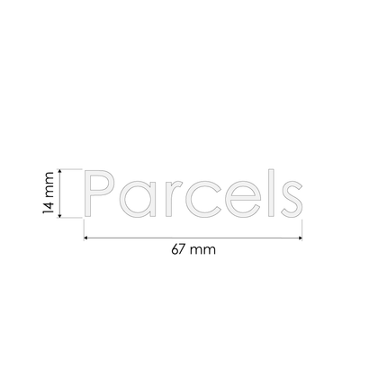 Parcels Decal Sticker