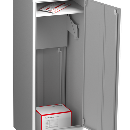 Parker Parcel Letterbox White