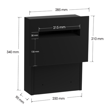 Rhyo Fence Letterbox