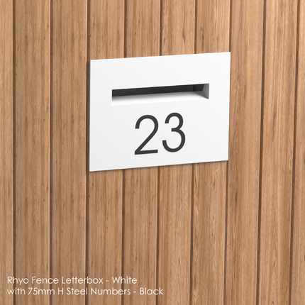 Rhyo Fence Letterbox