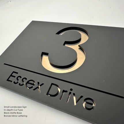 Small Custom Sign - Laser Cut