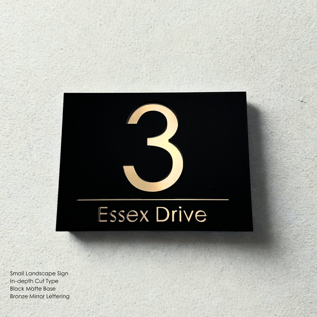 Small Custom Sign - Laser Cut