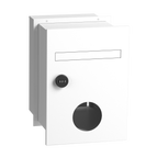 White (with rear cover)