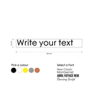 Custom Decal Sticker - Small