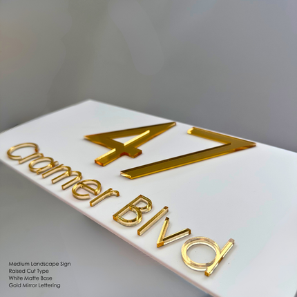 Medium Custom Sign - Laser cut