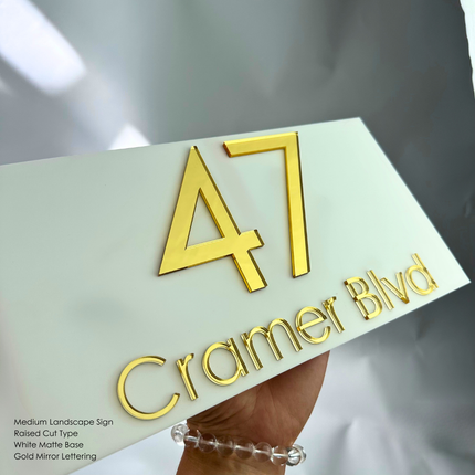 Medium Custom Sign - Laser cut