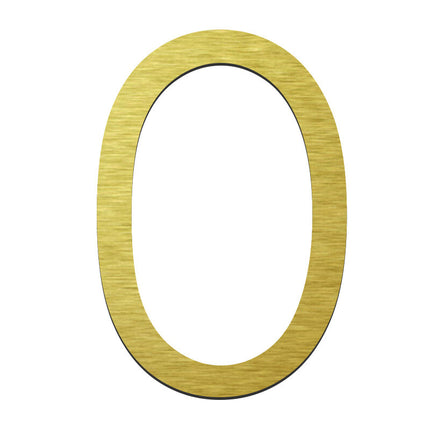 Numbers Slim - Gold 120mm H