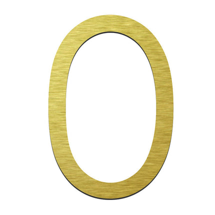 Numbers Slim - Gold 75mm H