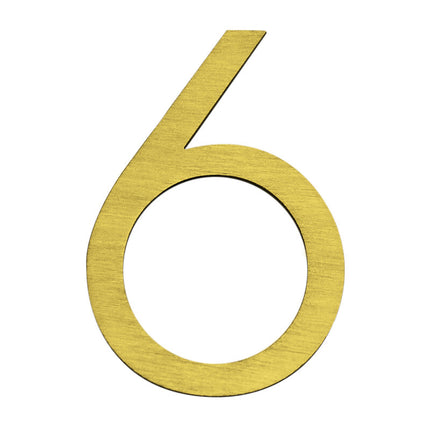 Numbers Slim - Gold 120mm H