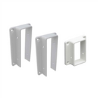 Bracket Set 3pc for Maria, Beth or Elle PVC Fencing