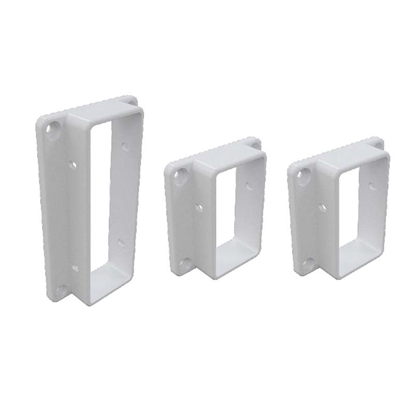 Bracket Set 3pc for Lorac or Bella PVC Fencing