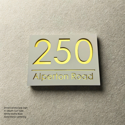 Small Custom Sign - Laser Cut