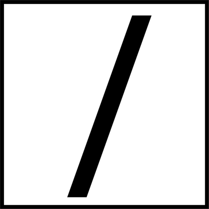 Numbers - Black Vinyl Decal 75mm H