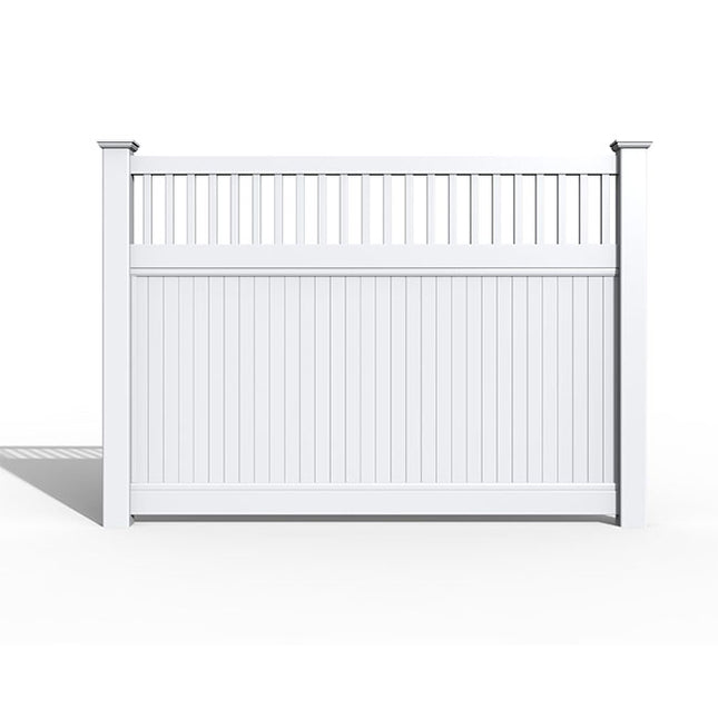 Mary - Closed Top Privacy PVC Fence Panel Kit 1500H x 2380W - Dagood Products