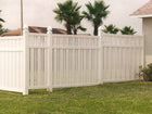 Philippa - Semi-Privacy PVC Fence Panel Kit 1500Hx2380W - Dagood Products