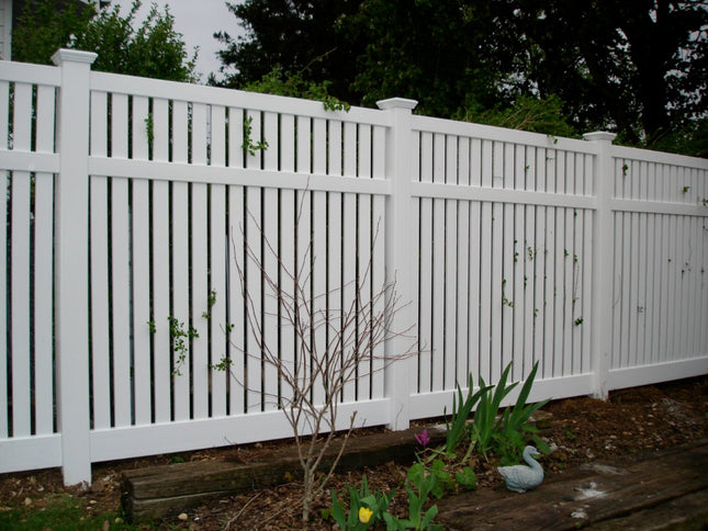 Caroline - Semi-Privacy PVC Fence Panel Kit 1700Hx2380W - Dagood Products