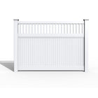 Mary - Closed Top Privacy PVC Fence Panel Kit 1800H x 2380W - Dagood Products