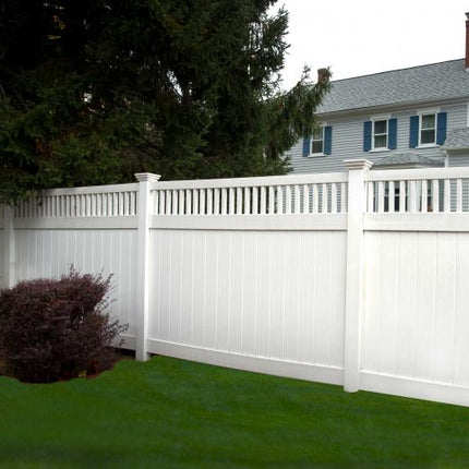 Mary - Closed Top Privacy PVC Fence Panel Kit 1500H x 2380W - Dagood Products