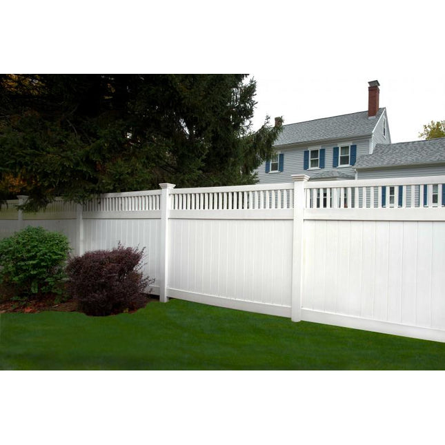 Mary - Closed Top Privacy PVC Fence Panel Kit 1800H x 2380W - Dagood Products