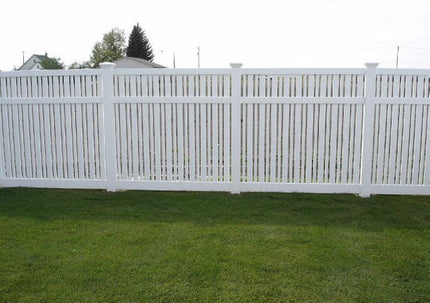 Philippa - Semi-Privacy PVC Fence Gate 1500mm H - Dagood Products