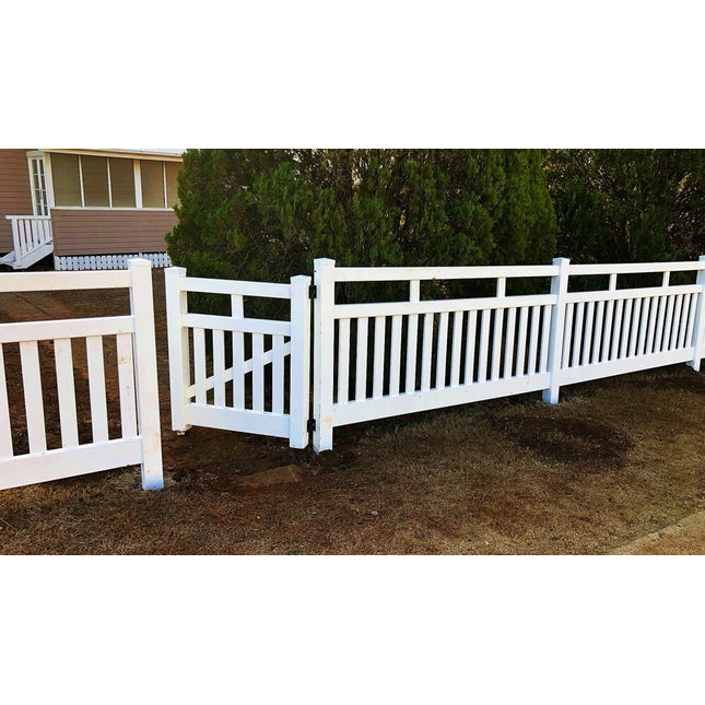 Isabella - Picket PVC Fence Gate 1070mm H - Dagood Products