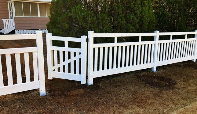 Isabella - Picket PVC Fence Gate 1070mm H - Dagood Products